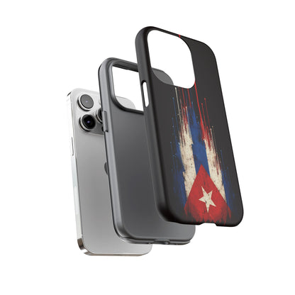 Cuban Flag Phone Case | Cuba Flag Tough Case | Patriotic Cuban Pride iPhone Samsung Protective Cover