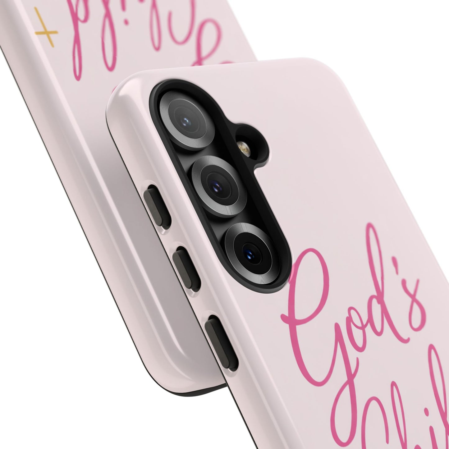 Gods Child Phone Case Christian Pink Aesthetic Tough iPhone Case