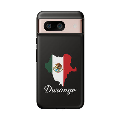 Durango Mexico Flag Map Phone Case | Mexican American Pride Tough Case for iPhone & Samsung