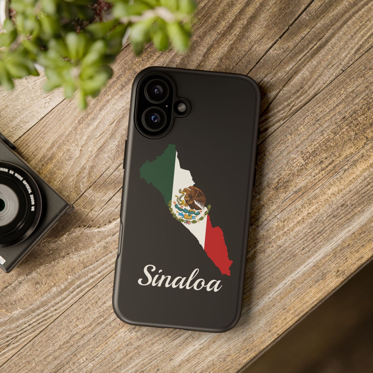 Sinaloa Mexico Flag Map Phone Case | Mexican American Pride Tough Case for iPhone & Samsung
