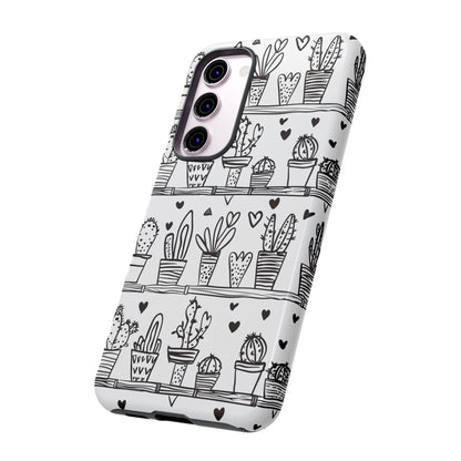 Cactus Succulent Phone Case Cute Plant Aesthetic iPhone Samsung Cover