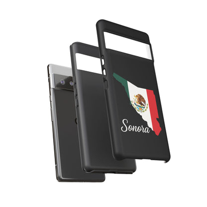 Sonora Mexico Flag Map Phone Case | Mexican American Pride Tough Case for iPhone & Samsung