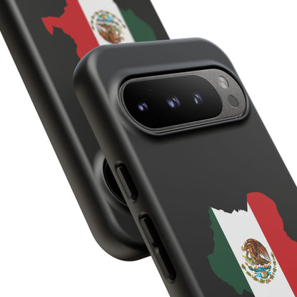 Durango Mexico Flag Map Phone Case | Mexican American Pride Tough Case for iPhone & Samsung