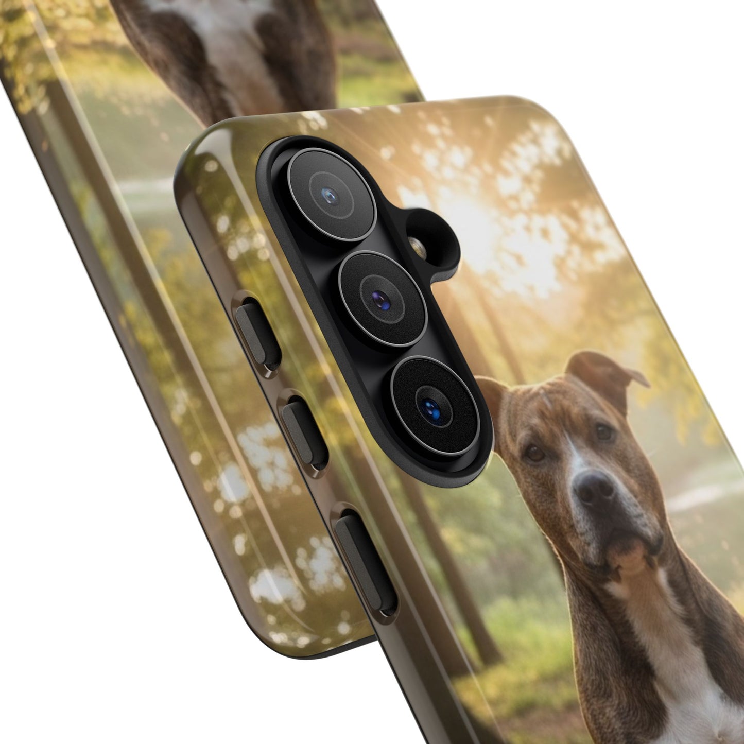 Pit Bull Phone Case – Dog Portrait Tough Case (iPhone, Samsung, Pixel)