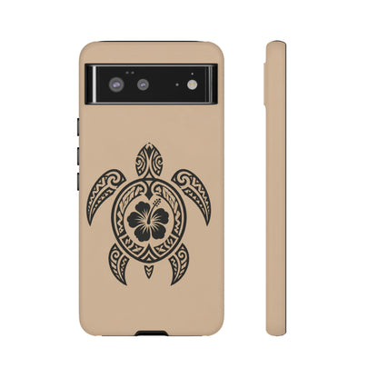 Polynesian Turtle Phone Case | Hawaiian Beach Tough Cover