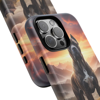 Cane Corso Phone Case – Guard Dog Sunset Tough Case (iPhone, Samsung, Pixel) | Dog Lover Gift