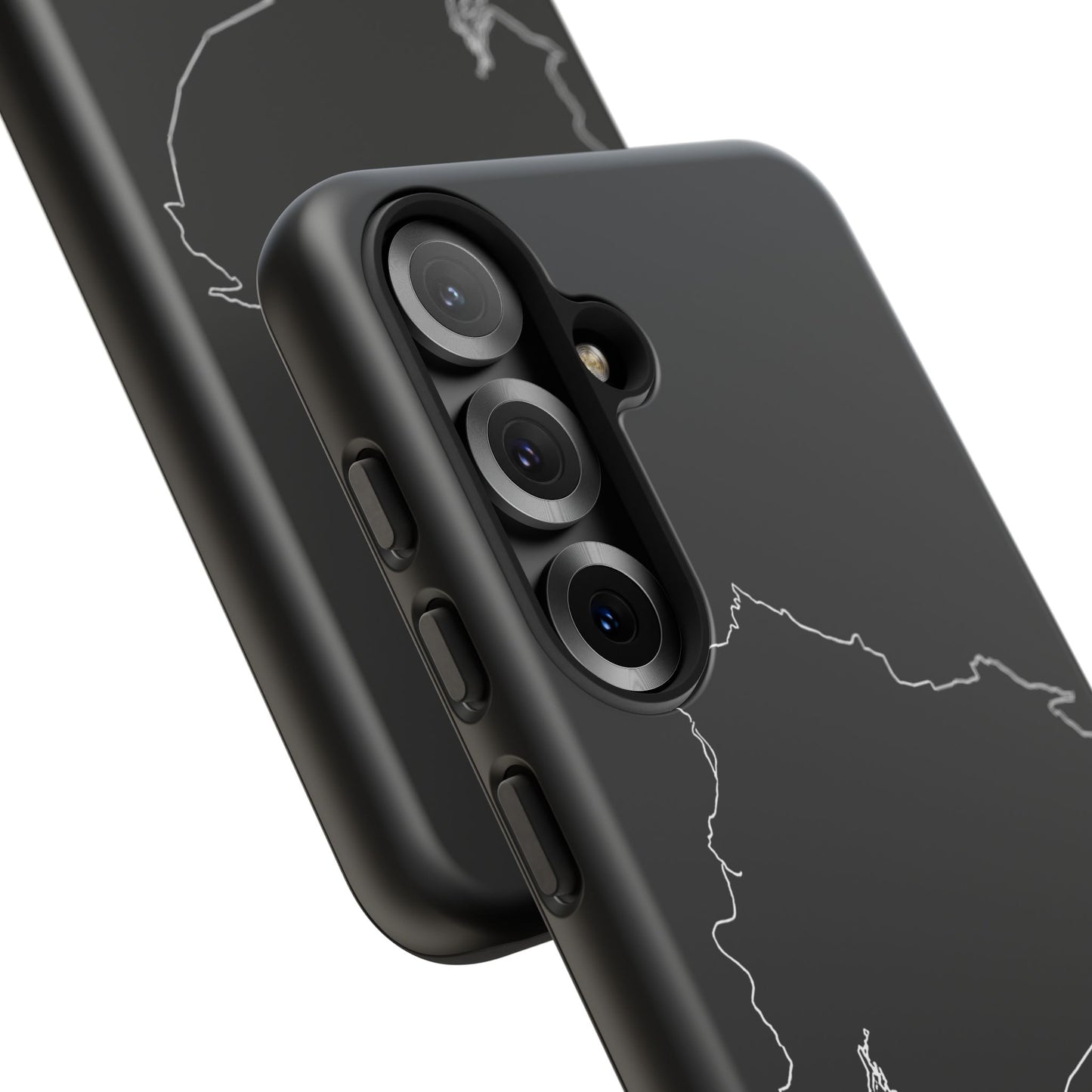 Ecuador Outline Phone Case – Minimal Country Map Tough Case (iPhone, Samsung, Pixel)