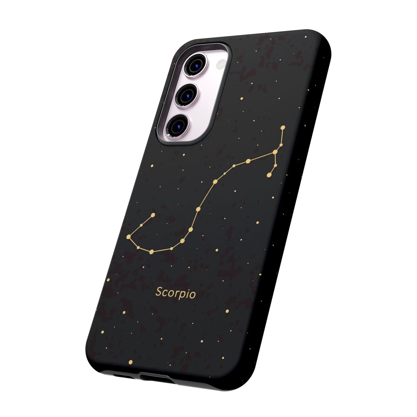 Scorpio Zodiac Constellation Phone Case – Luxe Gold Celestial Cover
