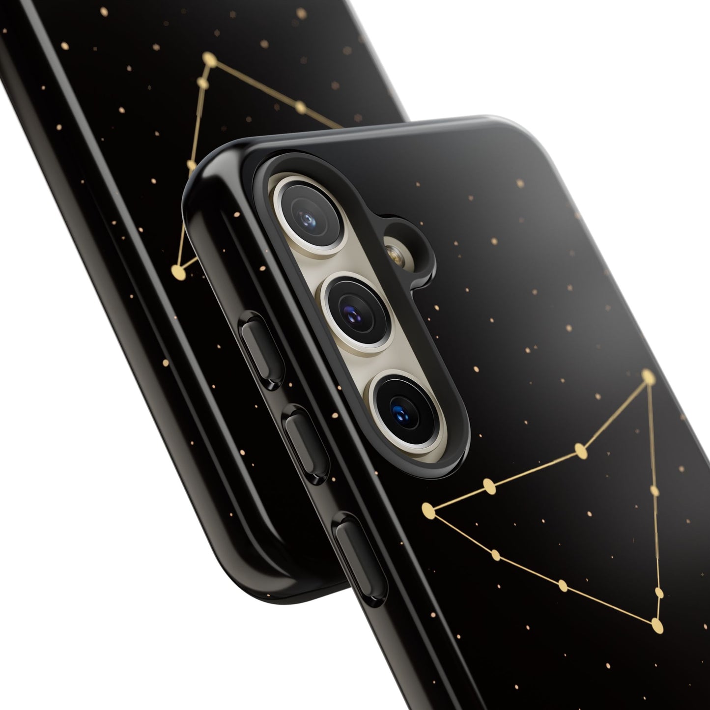 Capricorn Zodiac Constellation Phone Case – Luxe Gold Celestial Cover