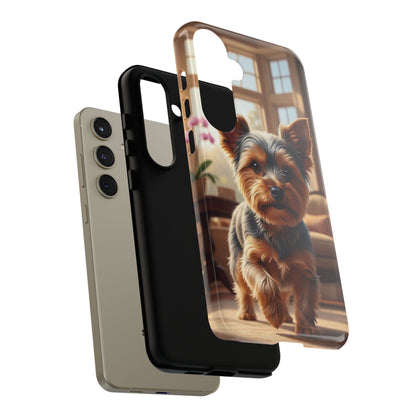 Yorkshire Terrier Phone Case – Cute Yorkie Puppy Tough Case (iPhone, Samsung, Pixel)