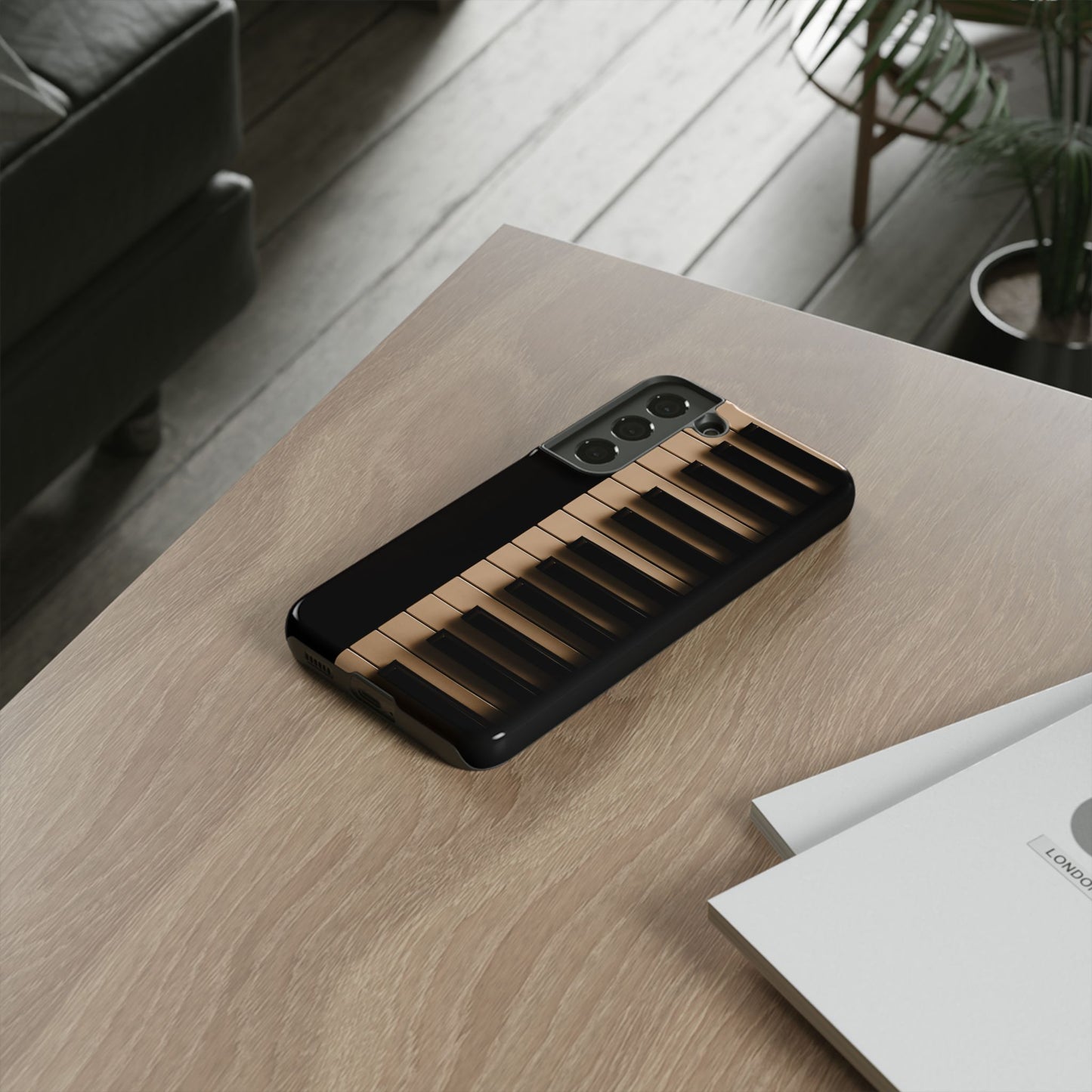Piano Phone Case – Piano Keyboard Tough Case for Musicians (iPhone, Samsung, Pixel)