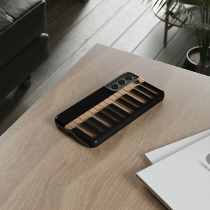 Piano Phone Case – Piano Keyboard Tough Case for Musicians (iPhone, Samsung, Pixel)