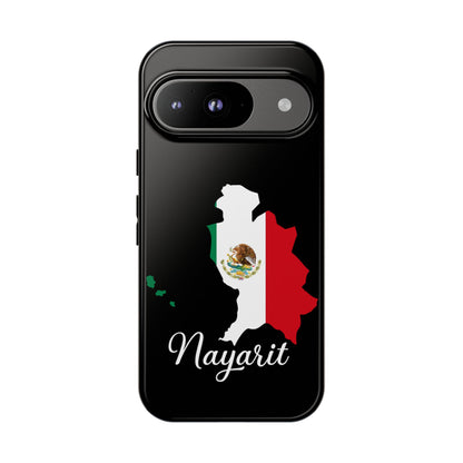 Nayarit Mexico Flag Map Phone Case | Mexican American Pride Tough Case for iPhone & Samsung