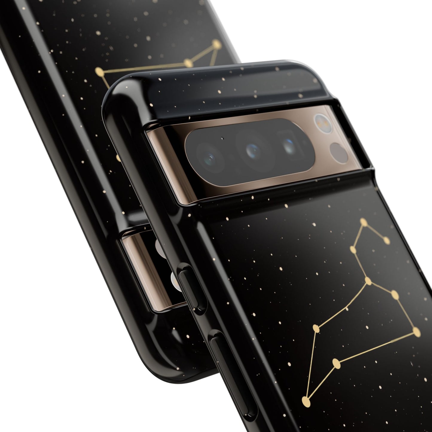 Leo Zodiac Constellation Phone Case – Luxe Gold Celestial Cover