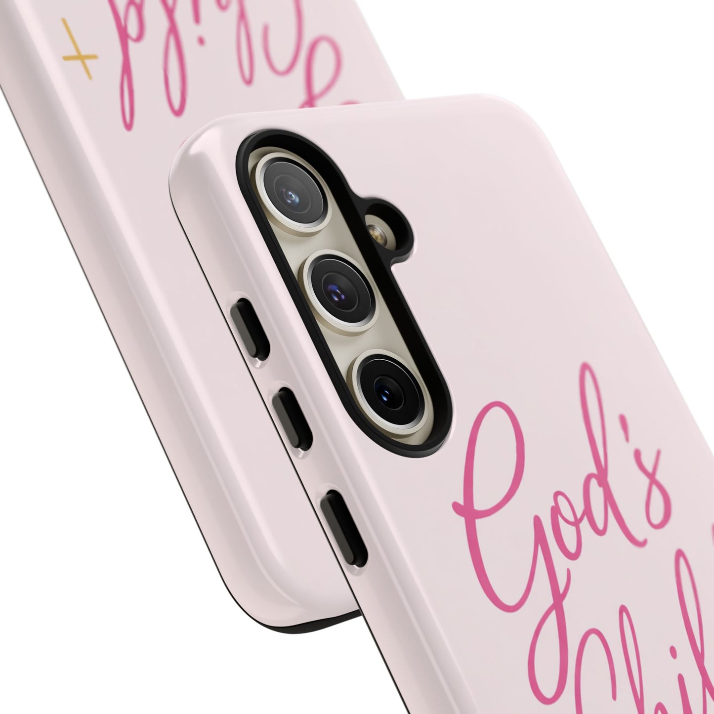 Gods Child Phone Case Christian Pink Aesthetic Tough iPhone Case