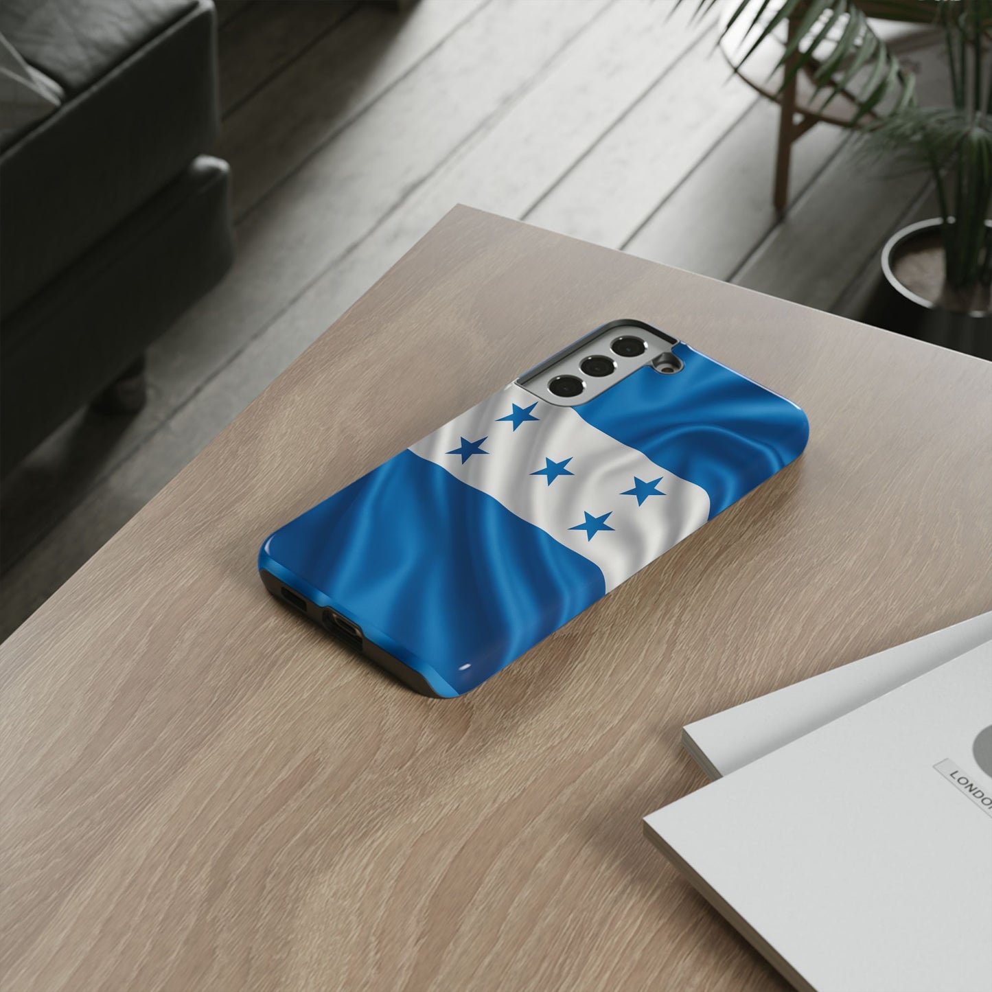 Honduras Flag Phone Case | Honduran Pride Blue & White Flag iPhone & Samsung Tough Protective Case