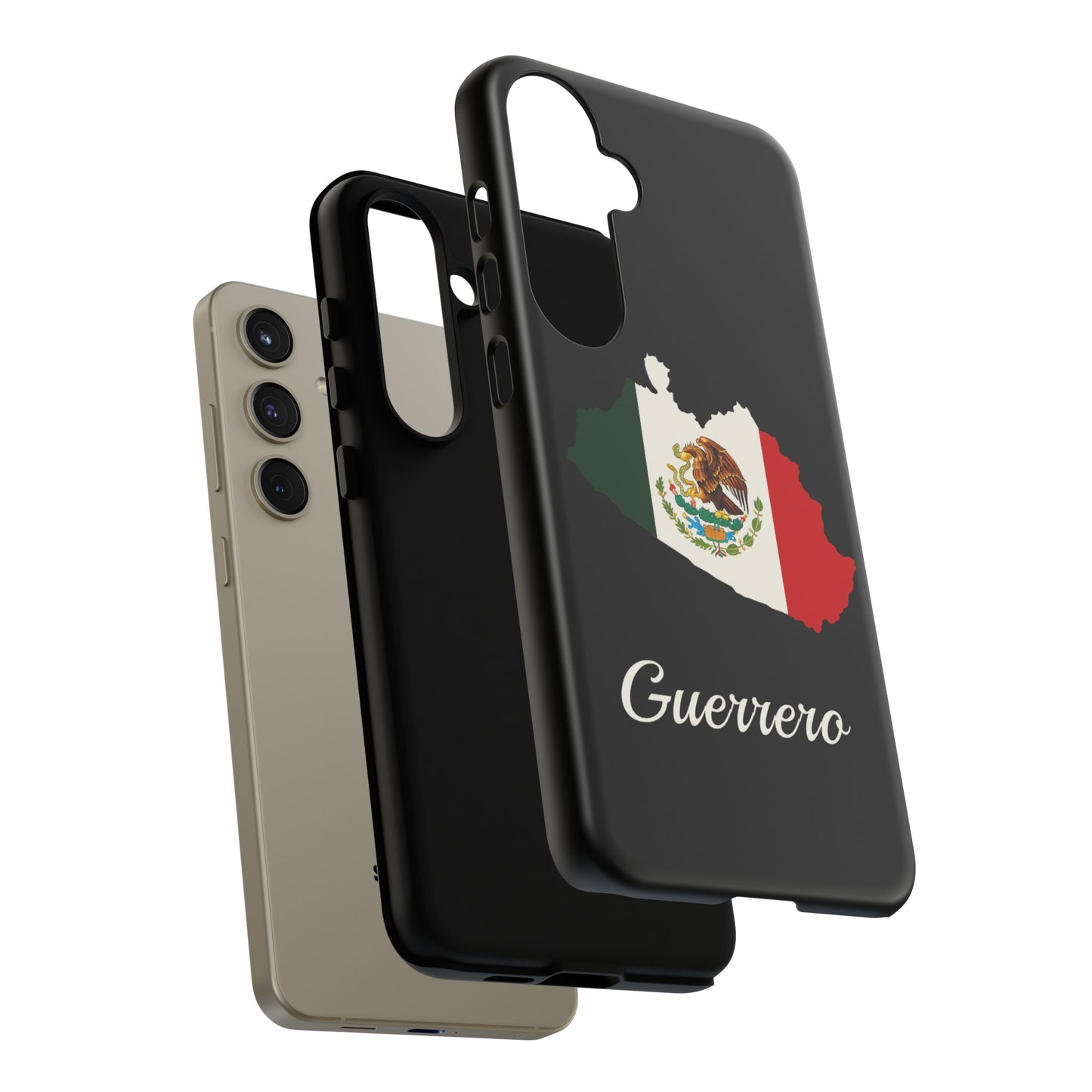 Guerrero Mexico Flag Map Phone Case | Mexican American Pride Tough Case for iPhone & Samsung