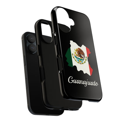 Guanajuato Mexico Flag Map Phone Case | Mexican American Pride Tough Case for iPhone & Samsung