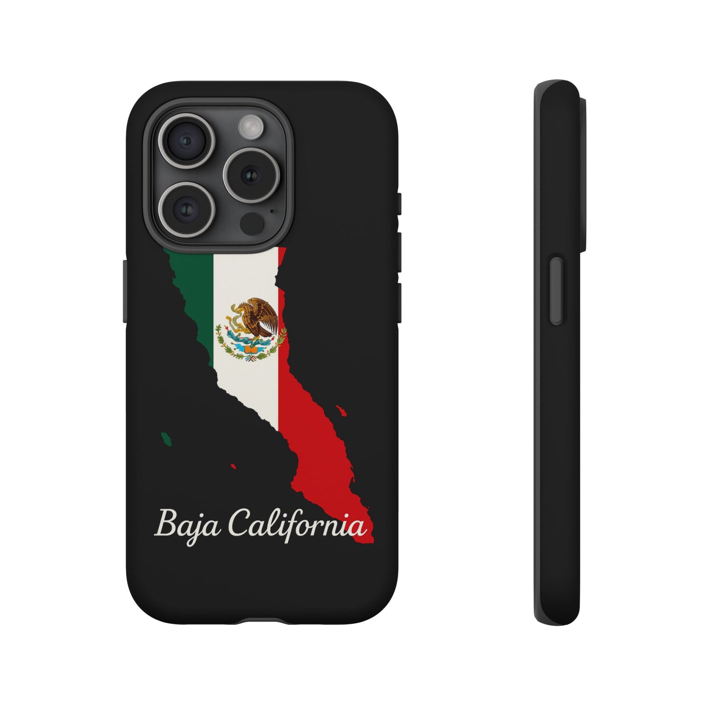 Baja California Mexico Flag Map Phone Case | Mexican American Pride Tough Case for iPhone & Samsung