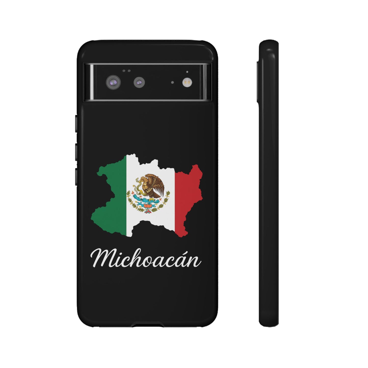 Michoacán Mexico Flag Map Phone Case | Mexican American Pride Tough Case for iPhone & Samsung