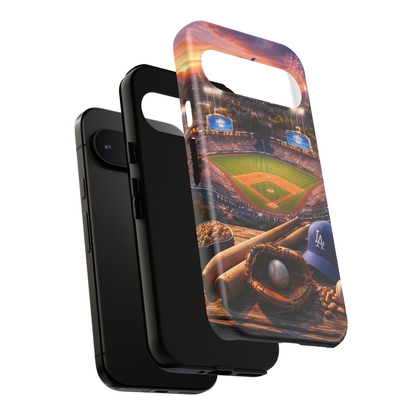 Baseball Sunset Stadium Phone Case LA Game Day Sports Aesthetic Case