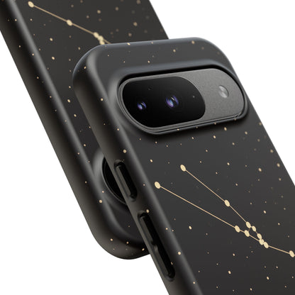 Taurus Zodiac Constellation Phone Case – Luxe Gold Celestial Cover