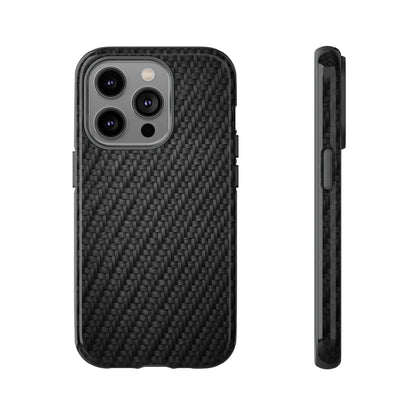 Carbon Fiber Inspired Phone Case – Rugged Slim Protective Tech Case for iPhone & Samsung