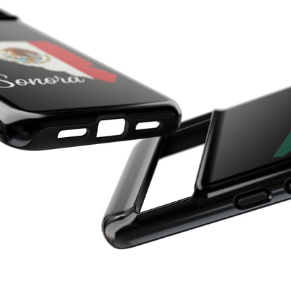 Sonora Mexico Flag Map Phone Case | Mexican American Pride Tough Case for iPhone & Samsung