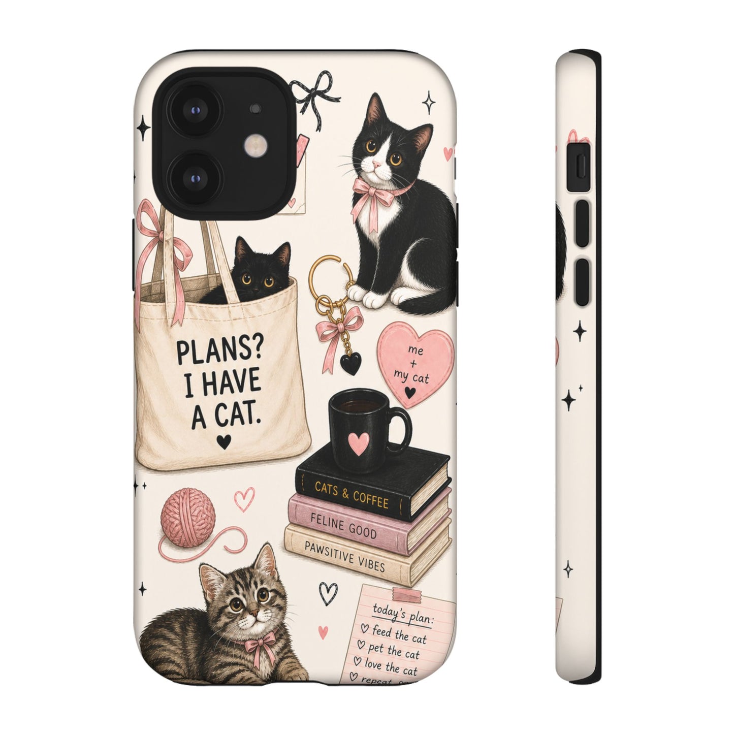 Cat Lover Phone Case | Plans? I Have A Cat Cute Aesthetic Cover