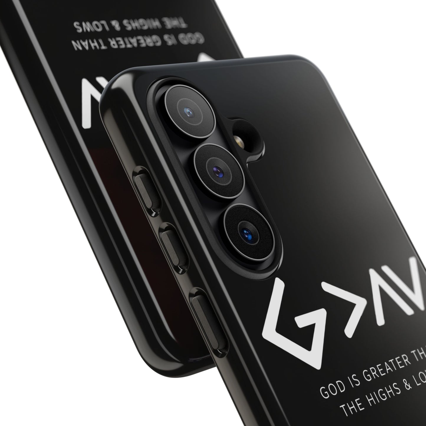God Is Greater Than The Highs & Lows G>∧∨ Christian Phone Case