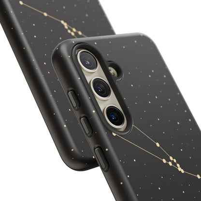 Taurus Zodiac Constellation Phone Case – Luxe Gold Celestial Cover