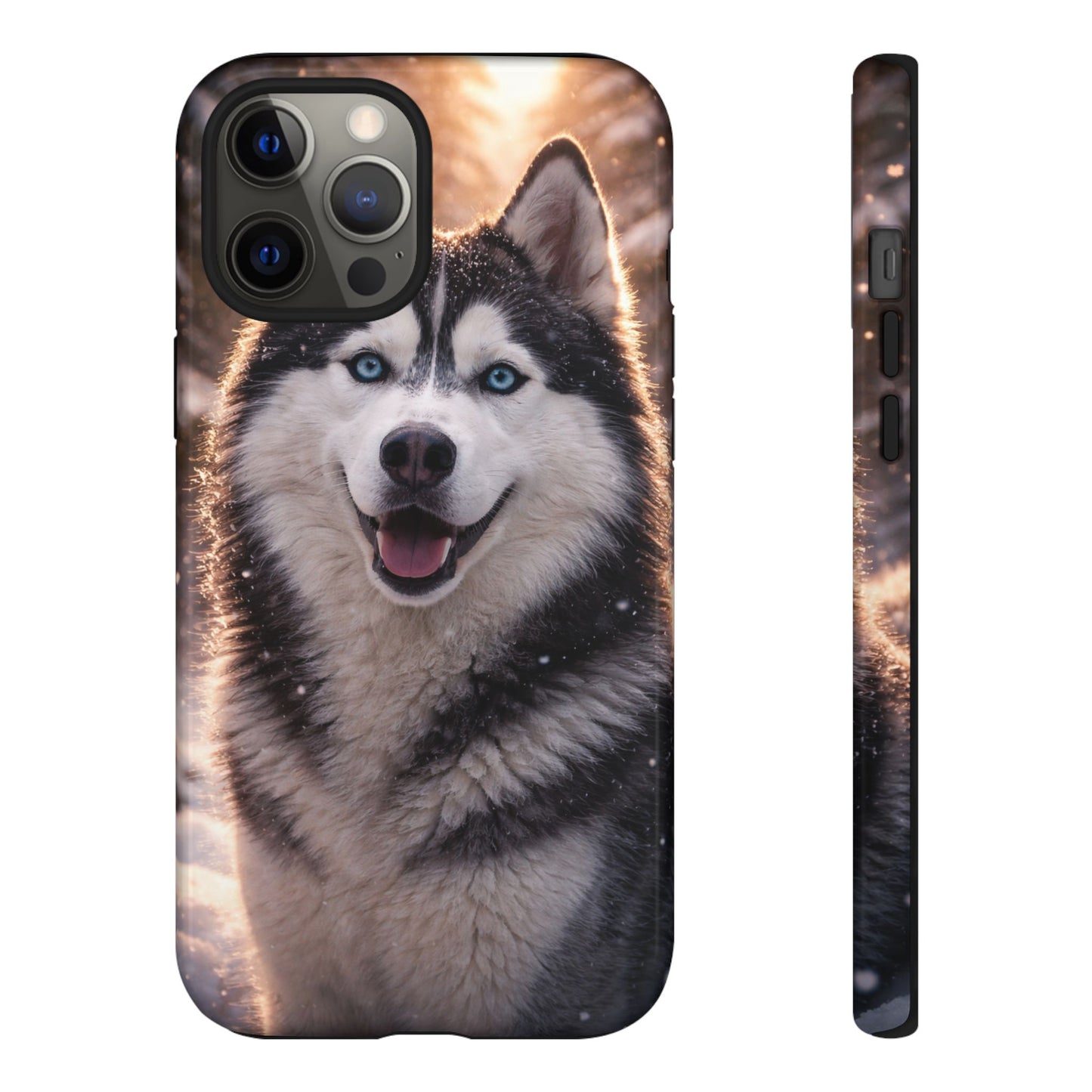 Siberian Husky Tough Phone Case | Blue Eyes Dog Cover Protective iPhone Case