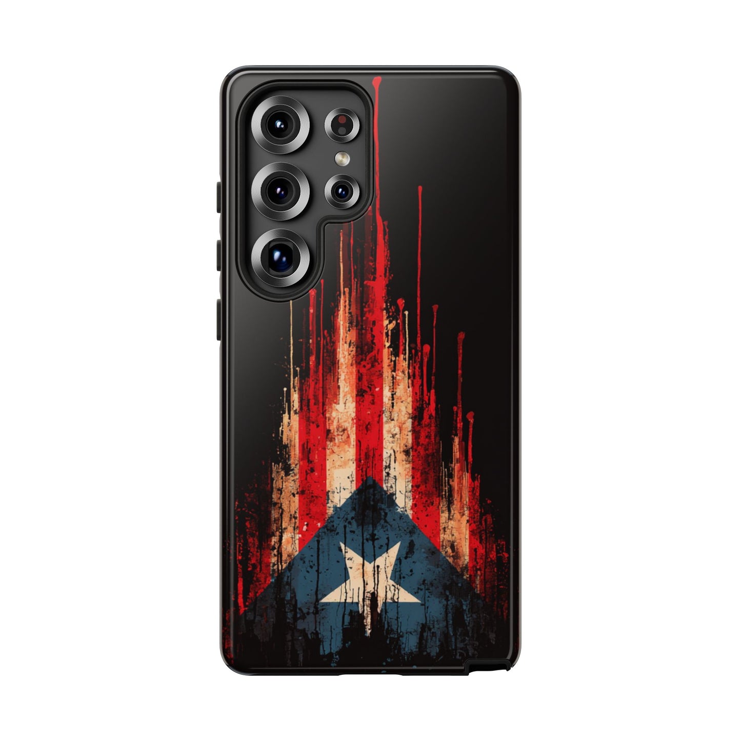 Puerto Rico Flag Phone Case | Distressed Puerto Rican Flag Tough Case | Boricua Pride Protective iPhone Samsung Cover