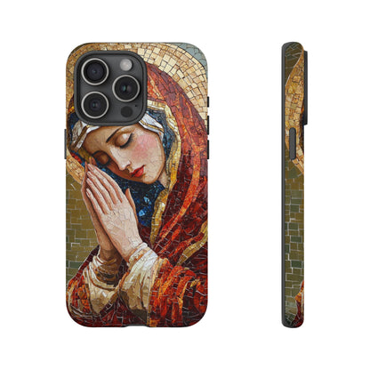 Virgin Mary Phone Case, Catholic Phone Case, Christian Aesthetic Case, Religious iPhone Case, Saint Art Case, Faith Gift