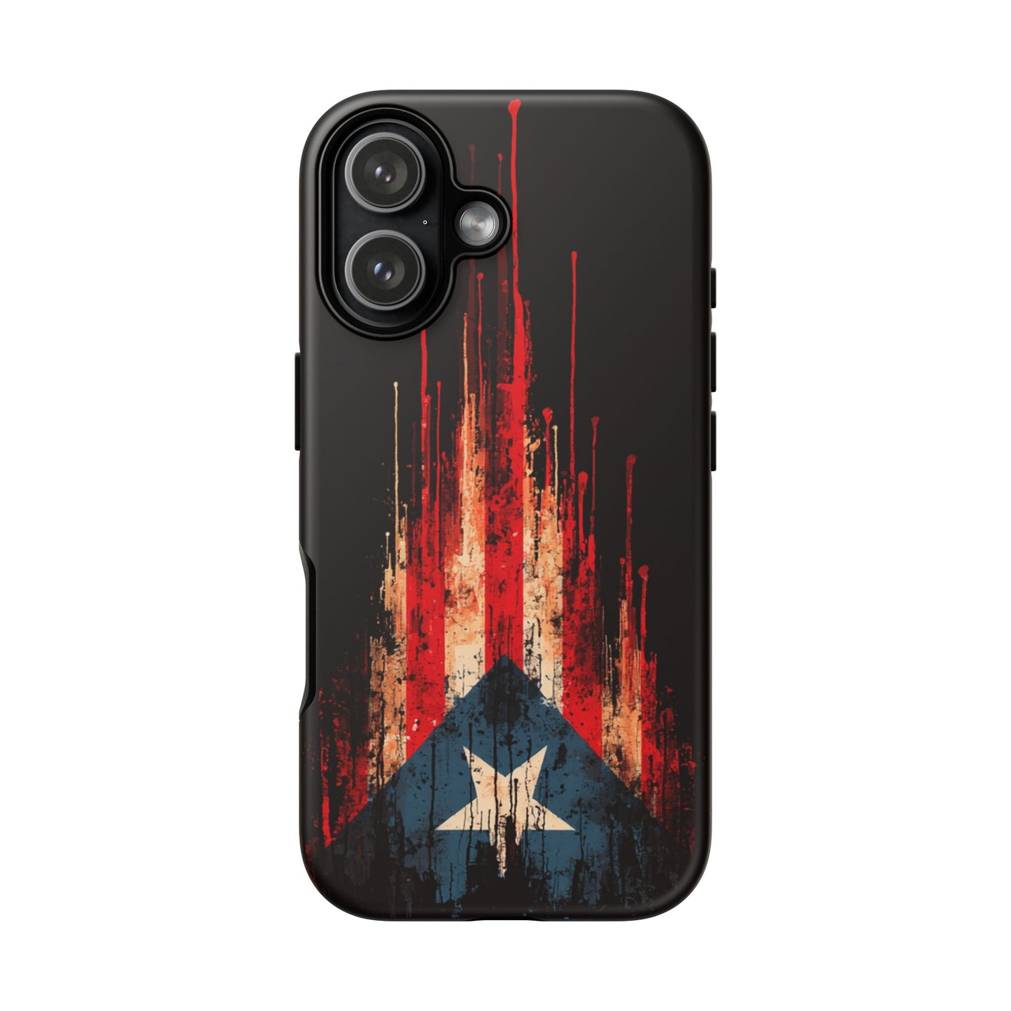 Puerto Rico Flag Phone Case | Distressed Puerto Rican Flag Tough Case | Boricua Pride Protective iPhone Samsung Cover
