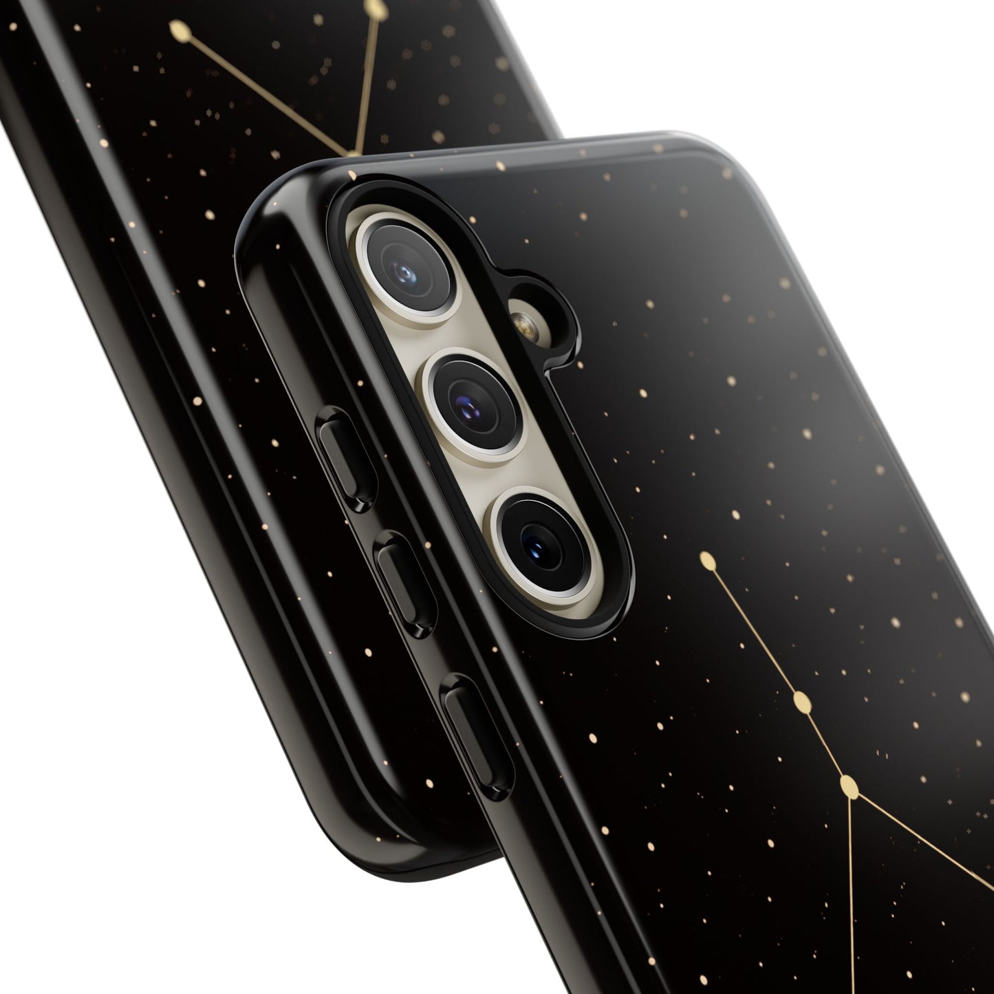 Cancer Zodiac Constellation Phone Case – Luxe Gold Celestial Cover