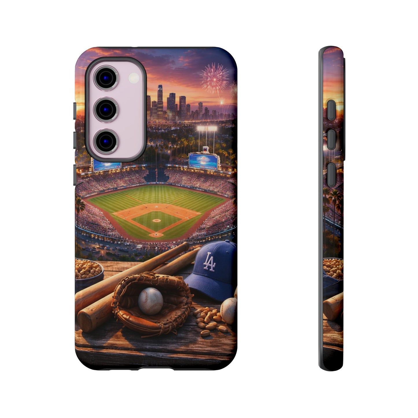 Baseball Sunset Stadium Phone Case LA Game Day Sports Aesthetic Case