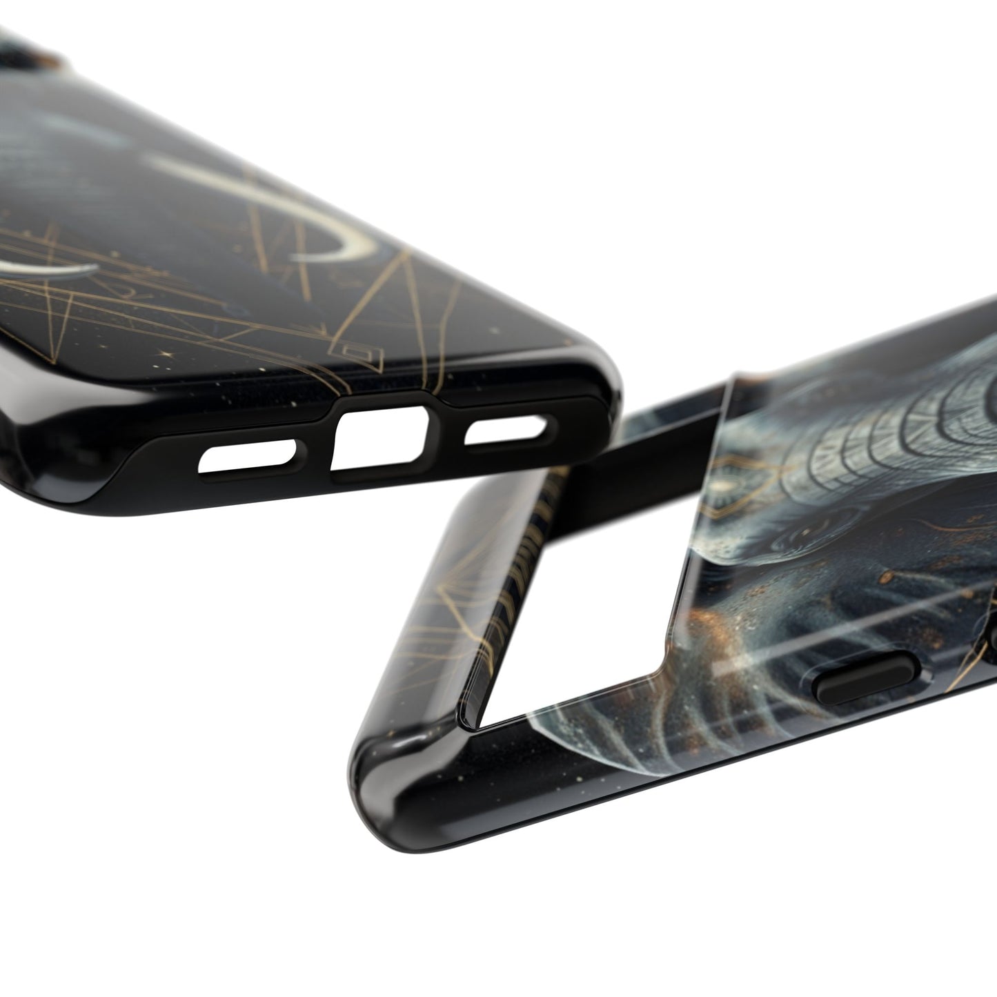 Elephant Mandala Phone Case | Minimal Gold Accent Tough Case