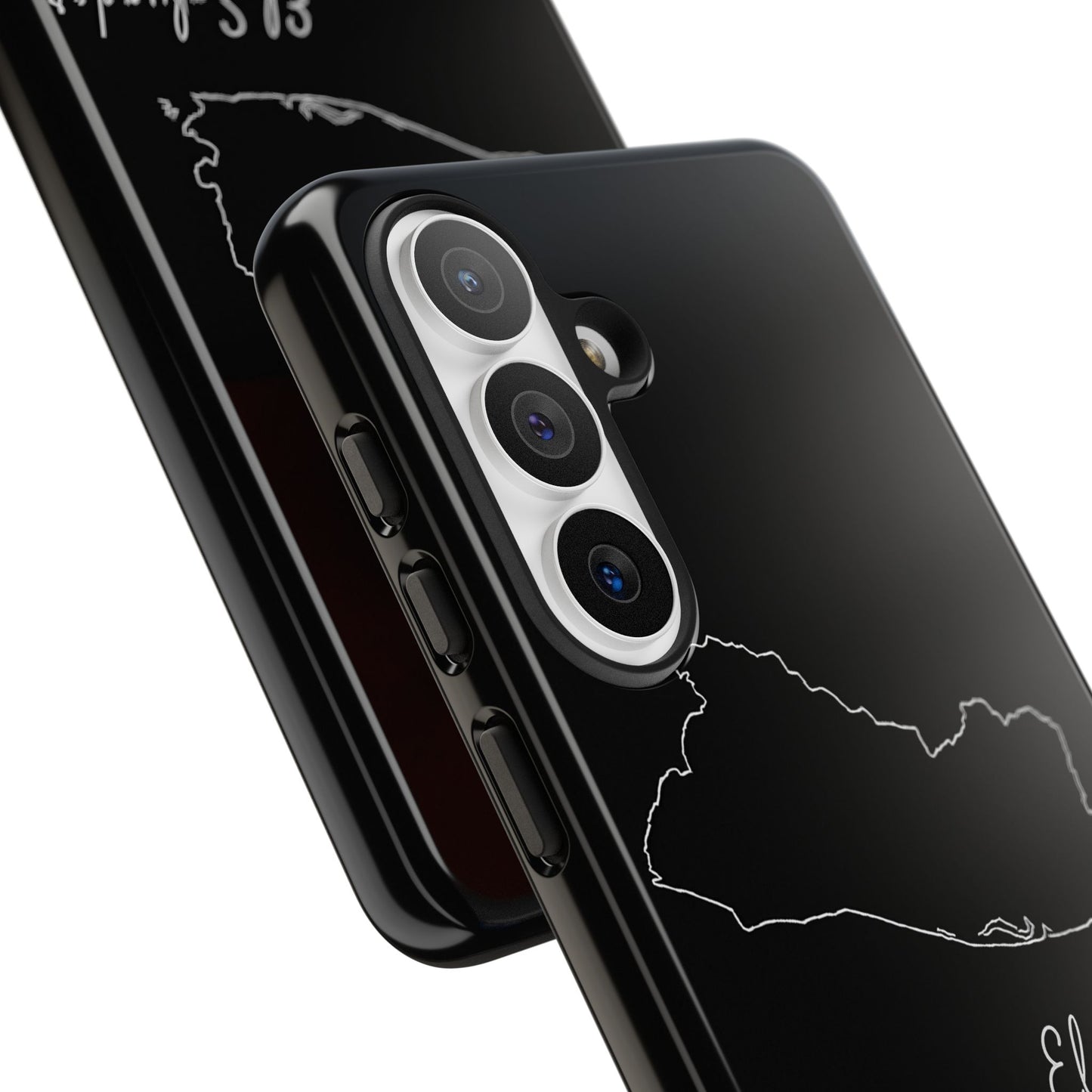 El Salvador Outline Phone Case – Minimal Country Map Tough Case (iPhone, Samsung, Pixel)