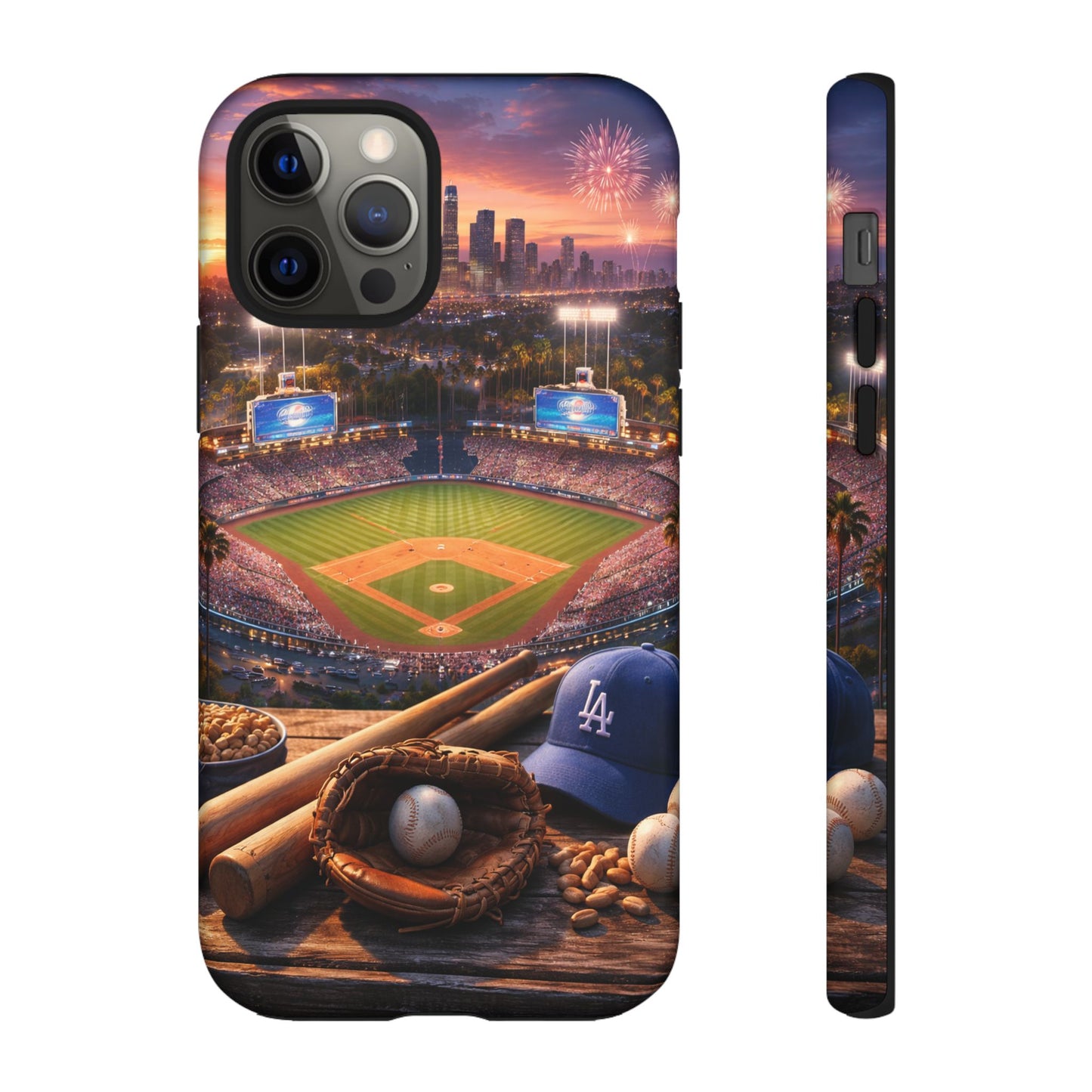 Baseball Sunset Stadium Phone Case LA Game Day Sports Aesthetic Case