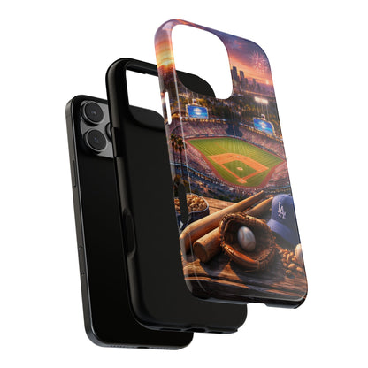Baseball Sunset Stadium Phone Case LA Game Day Sports Aesthetic Case