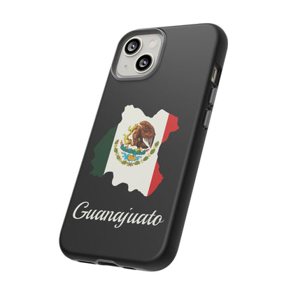 Guanajuato Mexico Flag Map Phone Case | Mexican American Pride Tough Case for iPhone & Samsung