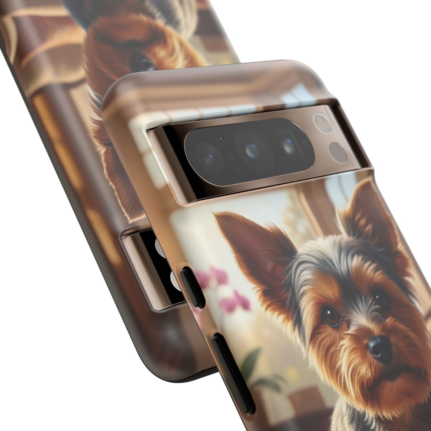 Yorkshire Terrier Phone Case – Cute Yorkie Puppy Tough Case (iPhone, Samsung, Pixel)