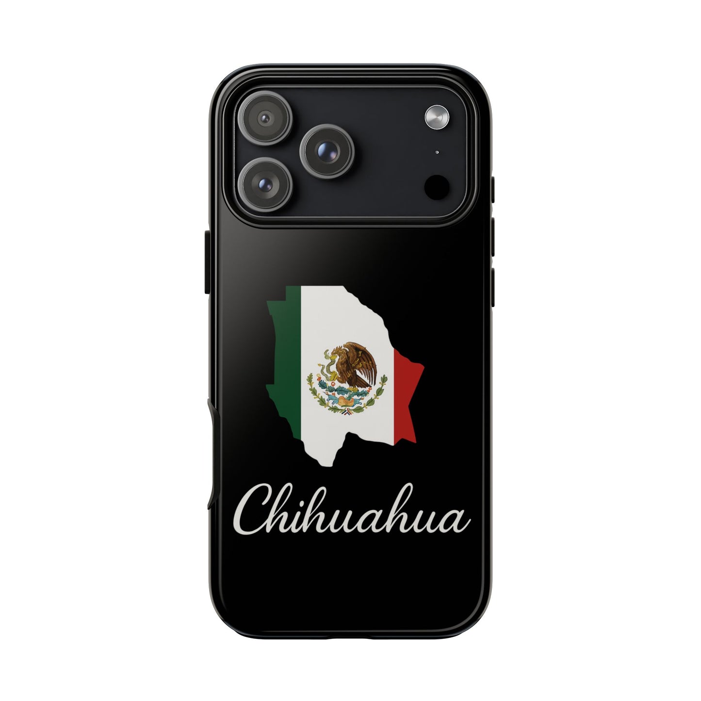 Chihuahua Mexico Flag Map Phone Case | Mexican American Pride Tough Case for iPhone & Samsung