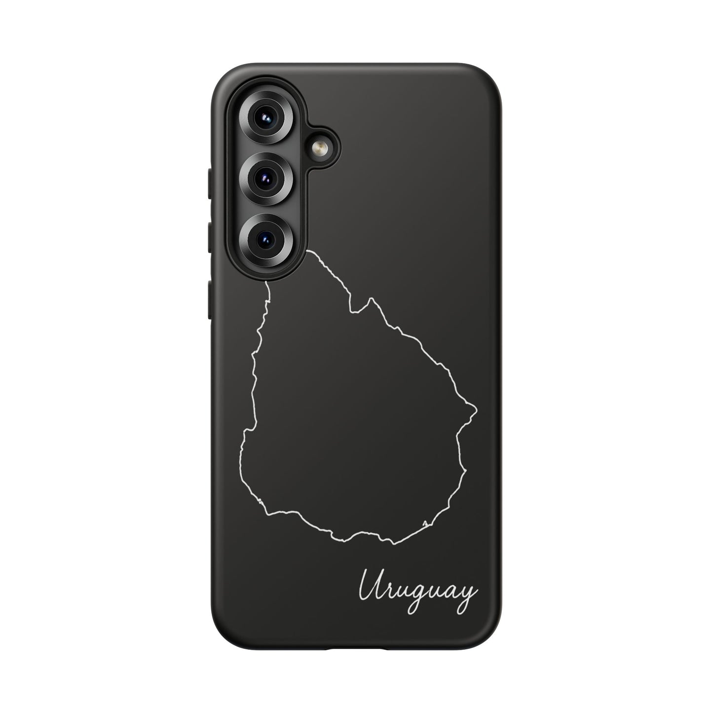 Uruguay Outline Phone Case – Minimal Country Map Tough Case (iPhone, Samsung, Pixel)