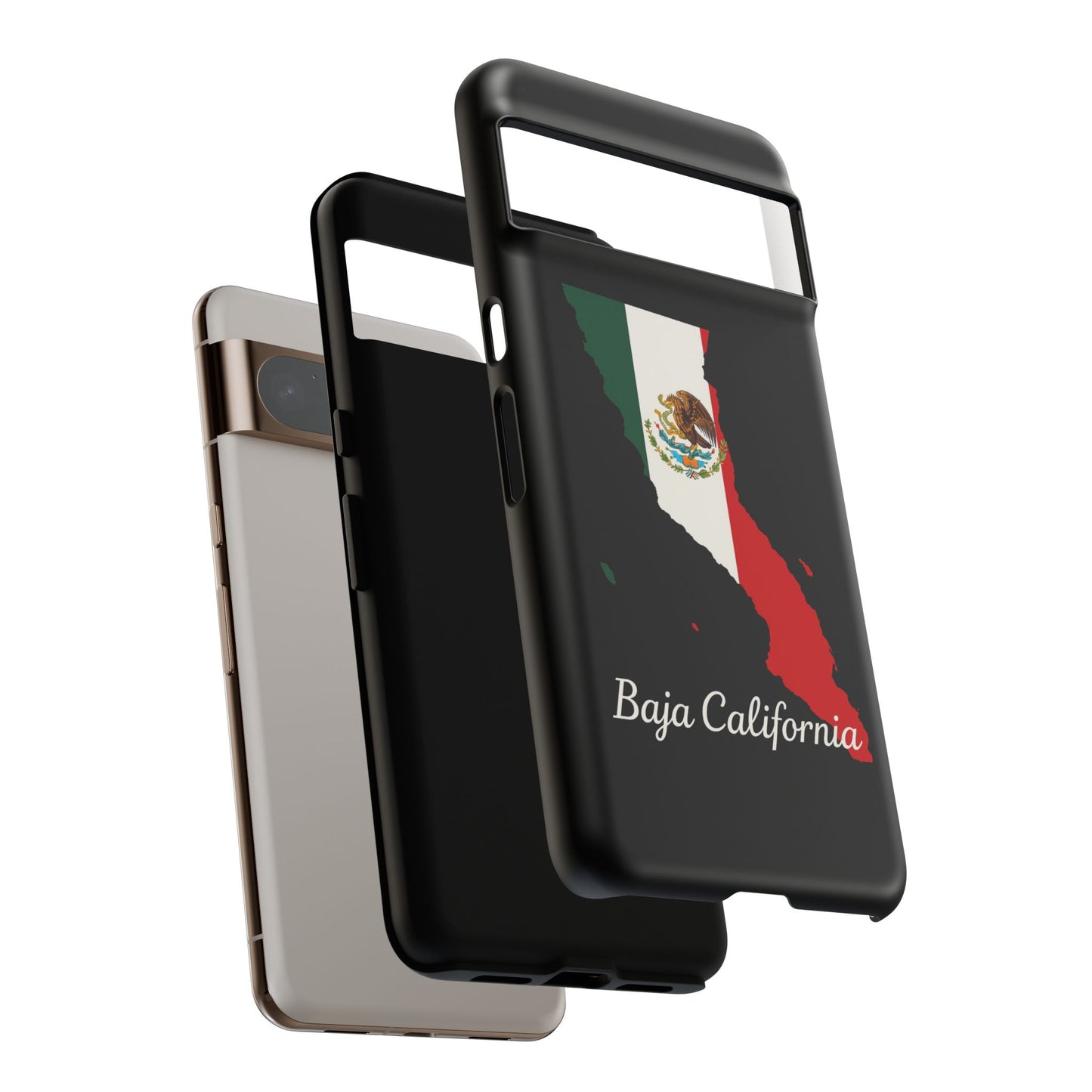 Baja California Mexico Flag Map Phone Case | Mexican American Pride Tough Case for iPhone & Samsung