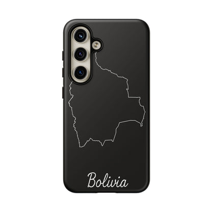 Bolivia Outline Phone Case – Minimal Country Map Tough Cover
