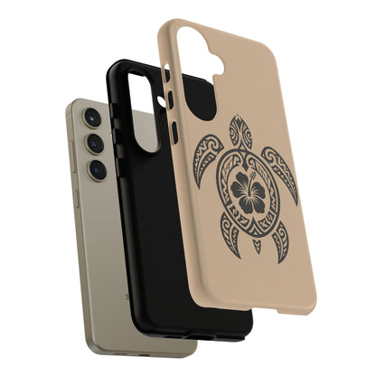 Polynesian Turtle Phone Case | Hawaiian Beach Tough Cover