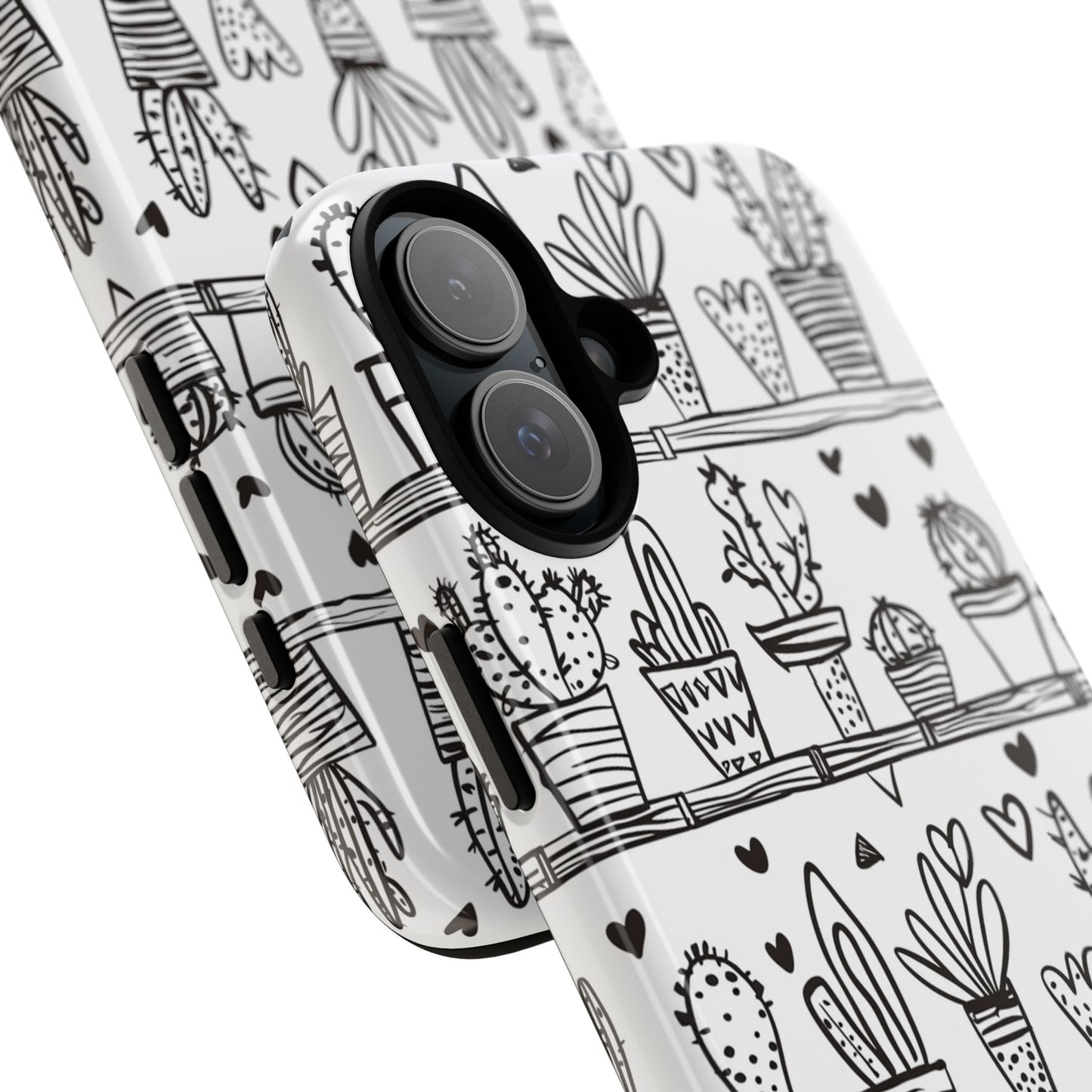 Cactus Succulent Phone Case Cute Plant Aesthetic iPhone Samsung Cover
