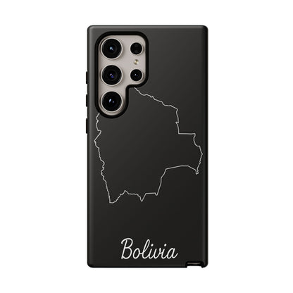 Bolivia Outline Phone Case – Minimal Country Map Tough Cover